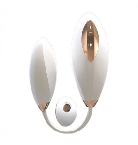 JUN DAO AI - Whale Queen Suction Vibrator (Chargeable - White)